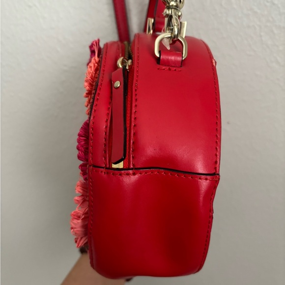 Kate Spade New York Montigo Avenue Floral Raffia Circle Bag - Picture 5 of 7